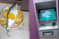 Hicieron macumba en un cajero para cobrar el bono de Anses