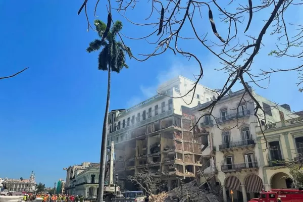 La caída del lujoso Hotel Saratoga, emblema histórico de La Habana Vieja