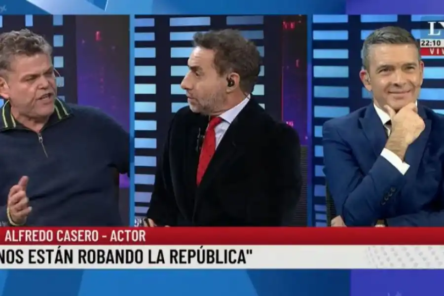 Al aire: Alfredo Casero estalló de furia contra Luis Majul y se fue de su programa