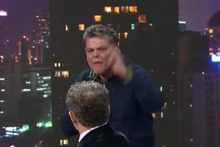 Al aire: Alfredo Casero estalló de furia contra Luis Majul y se fue de su programa