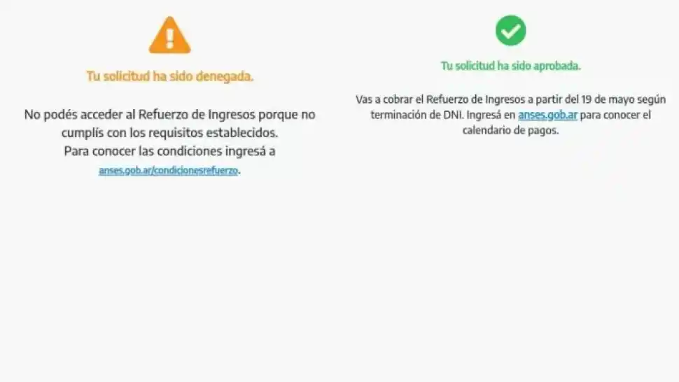 IFE 4: ¿qué hacer si me rechazaron el bono del Refuerzo de Ingresos?