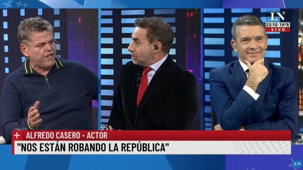 Al aire: Alfredo Casero estalló de furia contra Luis Majul y se fue de su programa