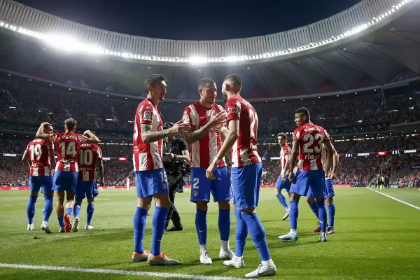 Atlético venció al Real y se quedó con el derby de Madrid