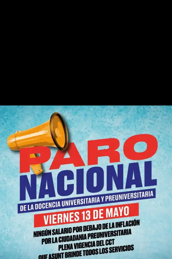 Docentes universitarios y preuniversitarios realizarán un paro el viernes en reclamo por reapertura de paritarias