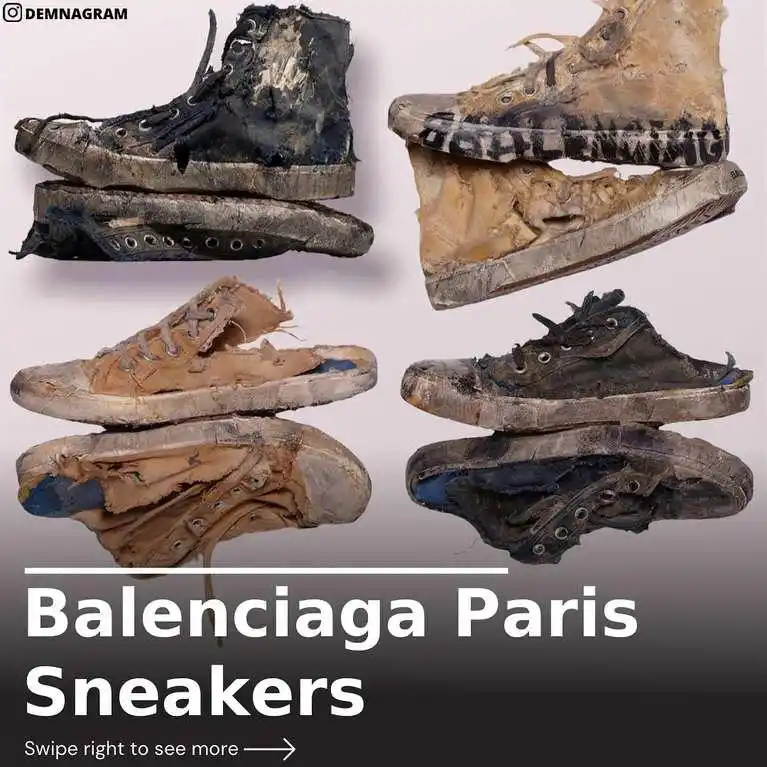 La foto del posteo del director creativo de Balenciaga.