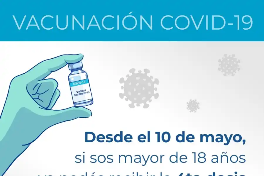 Tucumán: los mayores de 18 años ya pueden recibir la cuarta dosis contra la covid-19