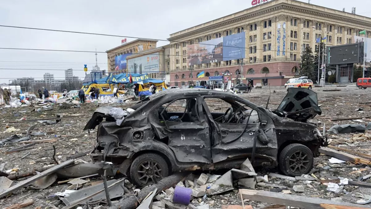 Guerra en Ucrania. Foto: AFP