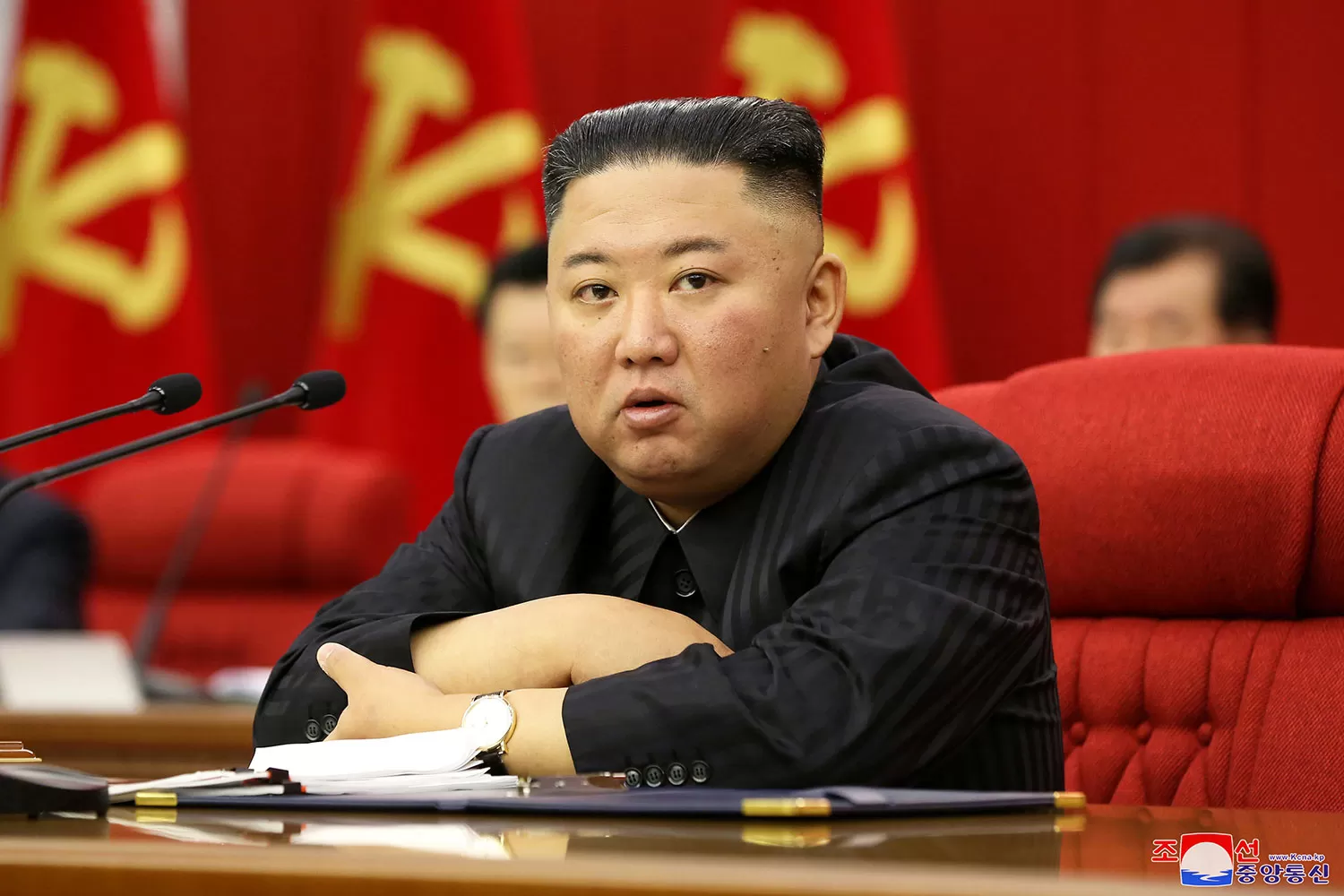 Kim Jong-un ordenó el confinamiento nacional. REUTERS
