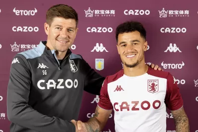 Aston Villa pagó U$S20 millones para quedarse con Coutinho