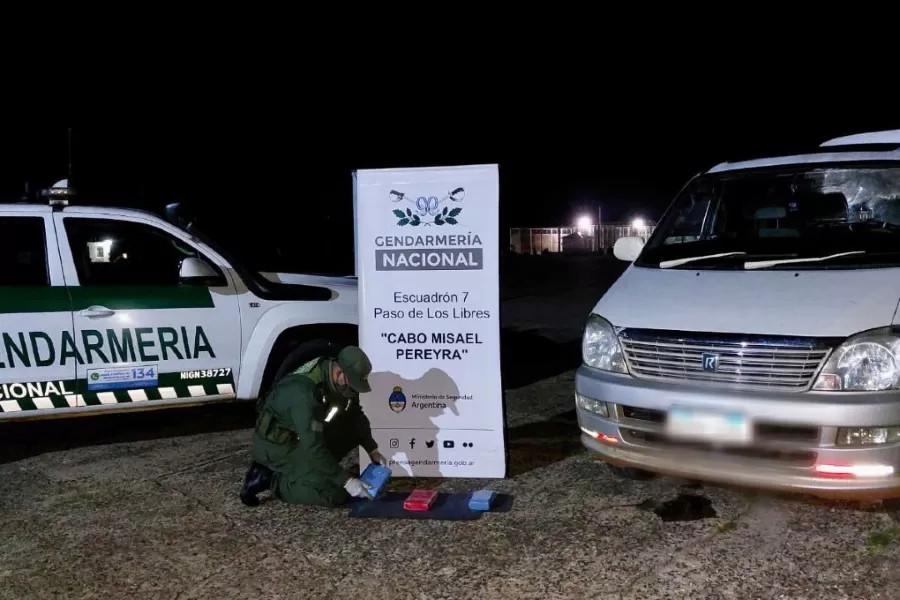 Foto tomada de Gendarmería Nacional.