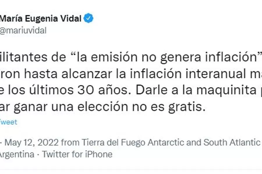 Tras conocerse la inflación de abril, la oposición arremetió contra el Gobierno