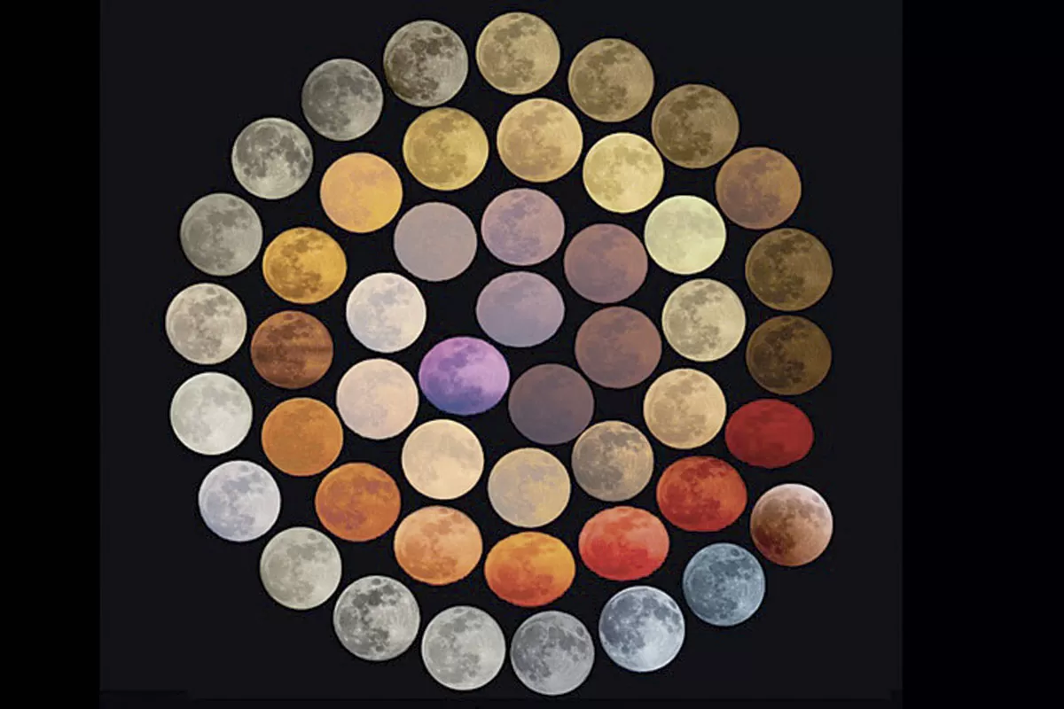 Los colores de la luna