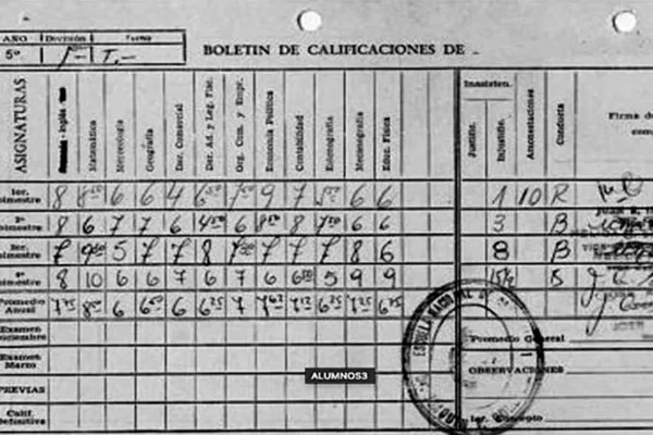 Nuestros herederos de la libreta firmada