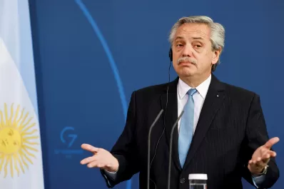 Alberto vuelve a las fuentes, y “vende” a la Argentina como potencial granero del mundo