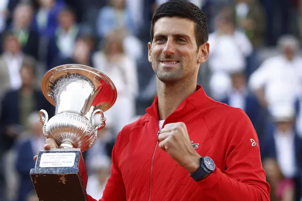 Djokovic ganó en Italia su primer torneo después de seis meses