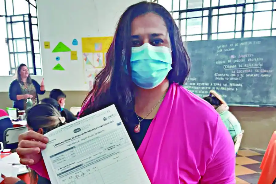 CLAUDIA DE MARCO. Esta es su tercera experiencia.