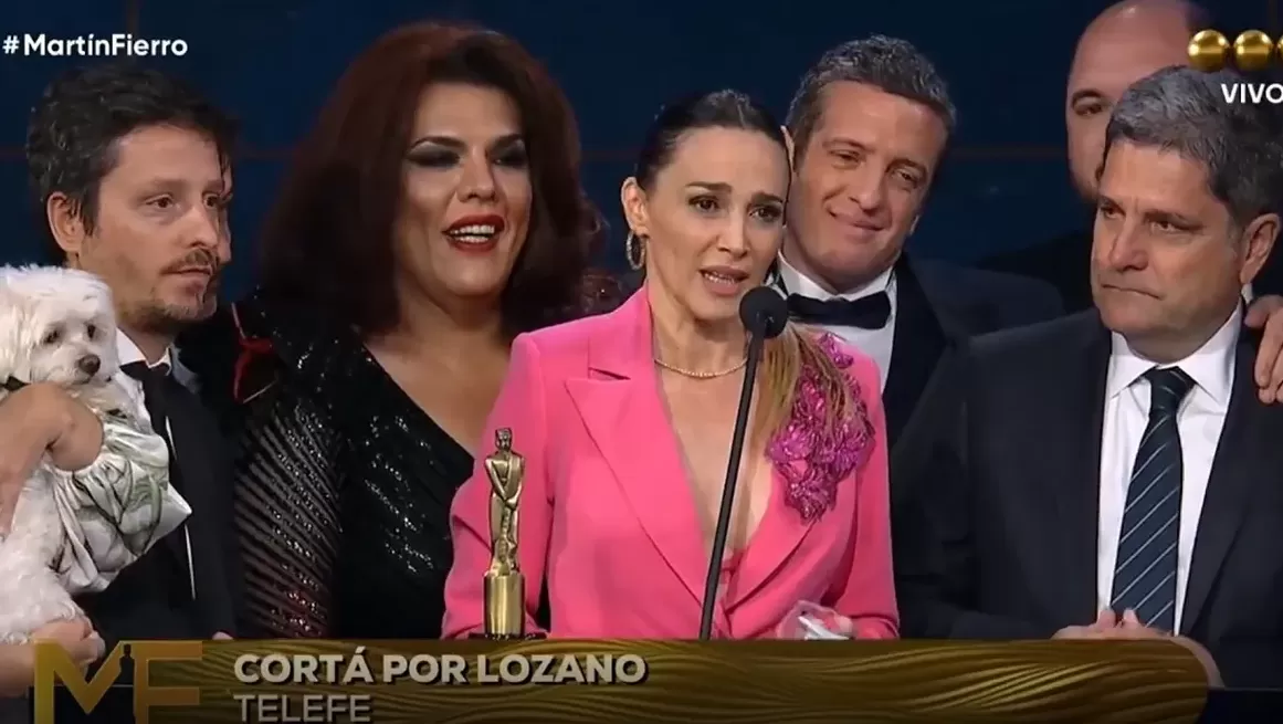 Verónica Lozano ganó el Martín Fierro a Mejor Magazine por su programa Cortá por Lozano