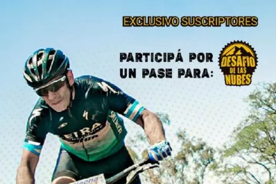 Exclusivo suscriptores: ¡Ganá un pase gratis y una remera para el Desafío de las Nubes de Mountain Bike 2022!