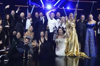 Video: así anunciaban a Masterchef Celebrity como ganador del Martín Fierro de Oro