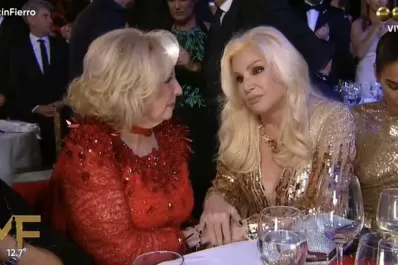 El conmovedor llanto de Mirtha Legrand en los Martín Fierro