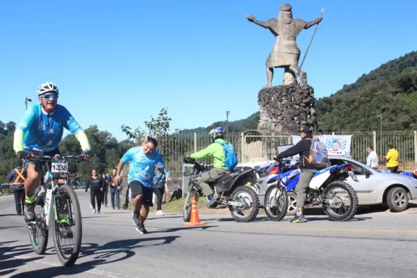 Conmoción en Aguilares por la muerte de un conocido ciclista en la Trepada del Indio