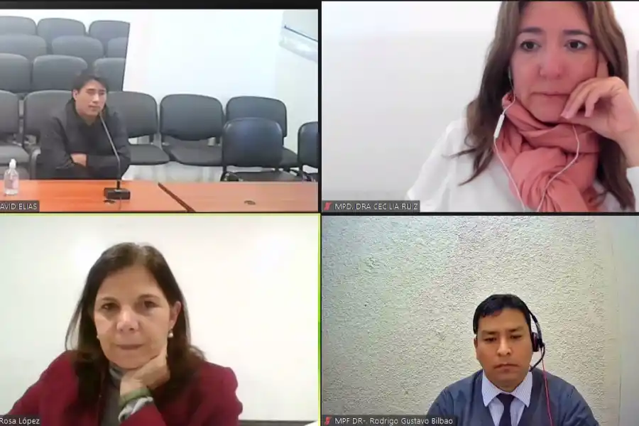 LAS PARTES EN LA AUDIENCIA / FOTO PRENSA MPF