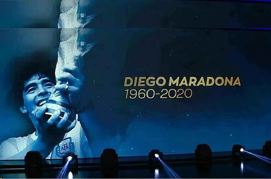 Así fue el homenaje a Maradona en la entrega de los Martín Fierro