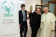 Martín Lousteau fue traductor de Bono de U2 frente al papa Francisco