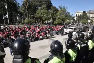 El asalto a un cadete desató la furia de sus compañeros