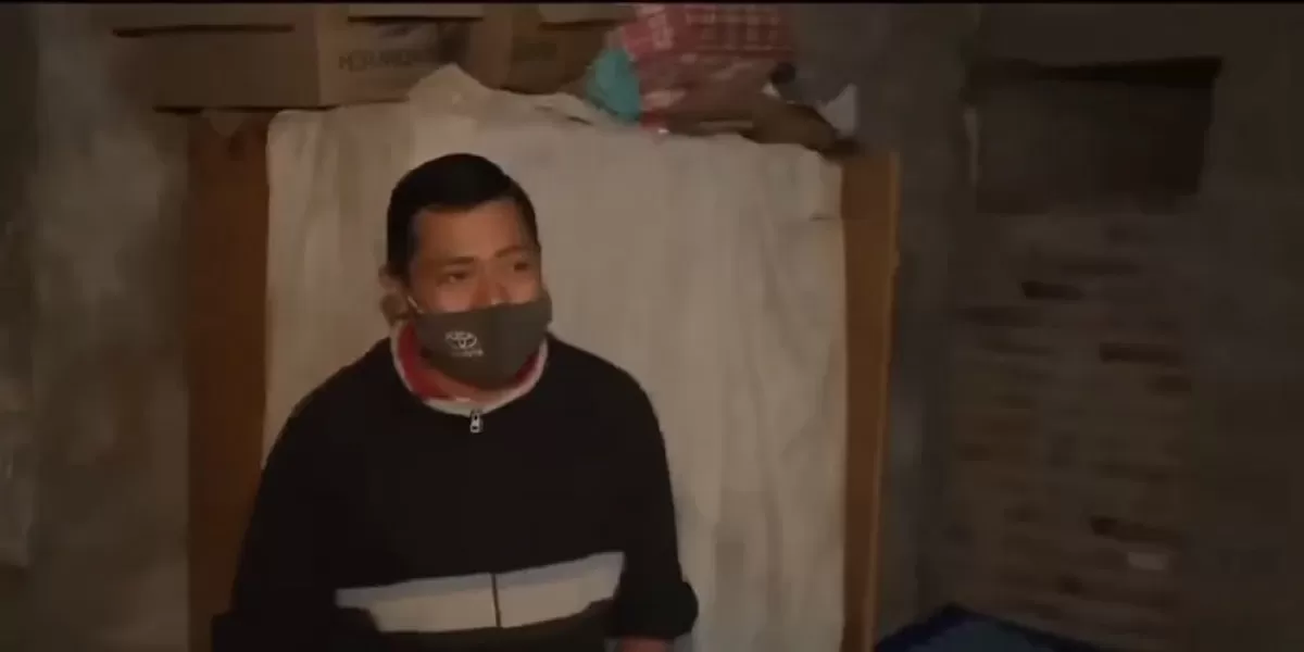 Censo 2022: lo censó el miércoles, vio cómo vive y decidió armar una colecta para ayudarlo