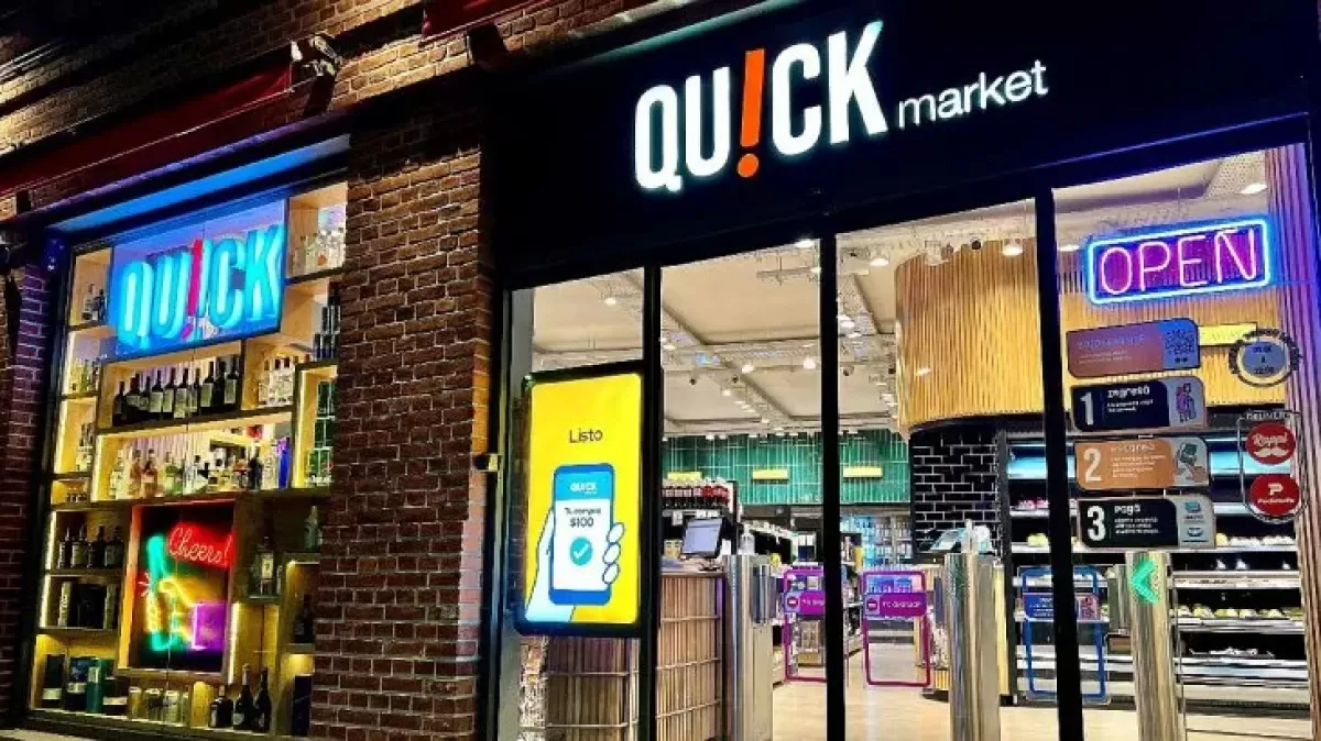 Quick Scan & Go es el primer supermercado inteligente de Argentina.