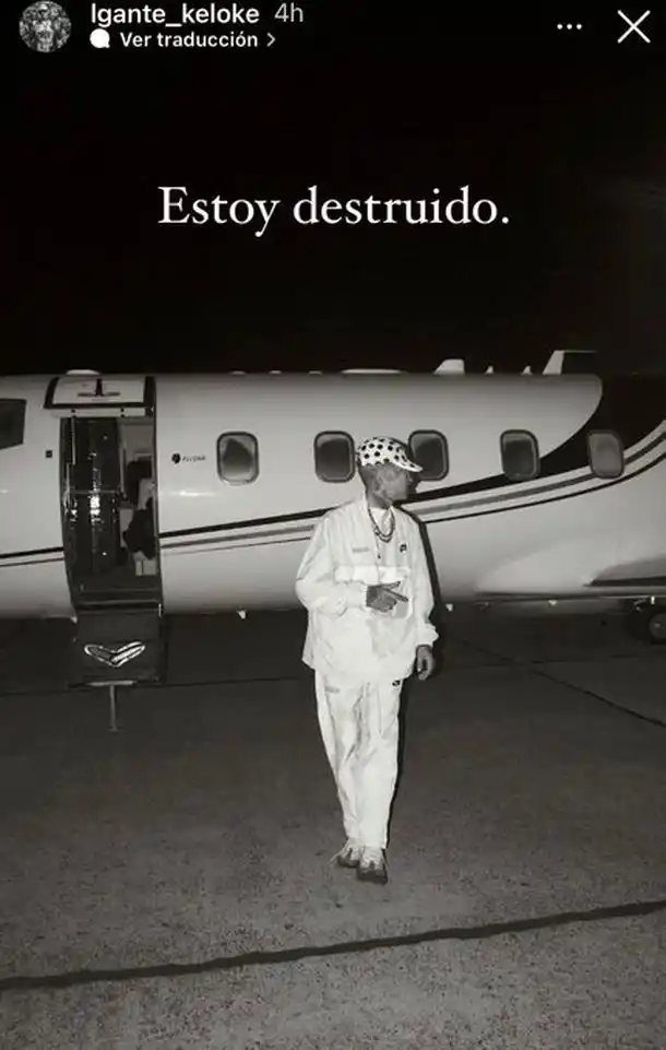 Estoy destruido: la dura confesión de L-Gante que lo alejaría de los shows