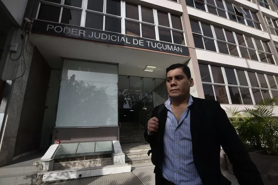 PREOCUPADO. El terapista Sergio Martínez ya declaró en la causa, pero el hombre al que denunció aún no. 