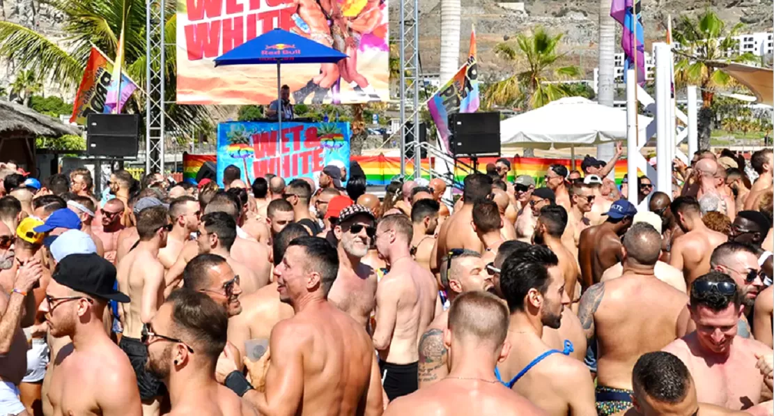 El orgullo gay en Maspalomas, en la Gran Canaria