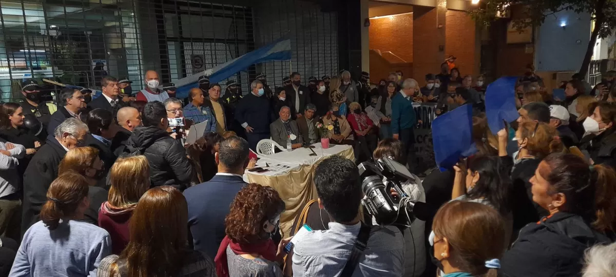 A pesar de la nulidad, la lista ganadora asumió simbólicamente en ATEP