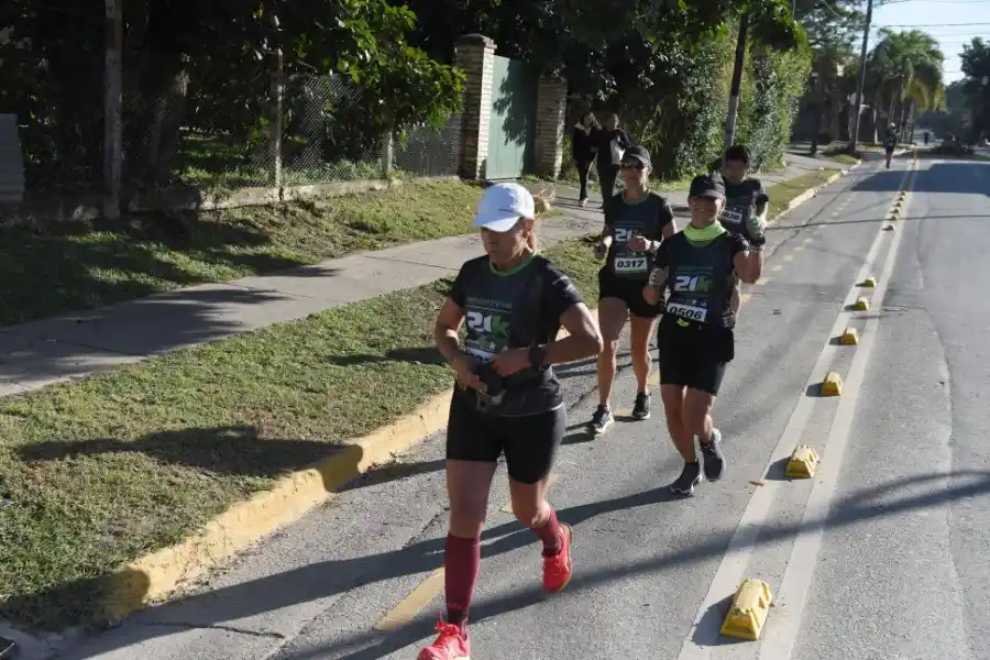 ACERTADO. Un buena parte del recorrido fue por las ciclovías.