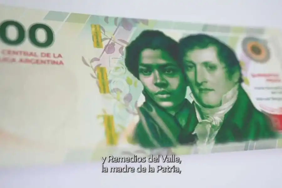 Así es la nueva familia de billetes (Foto: BCRA)