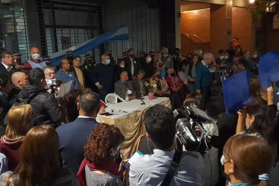 A pesar de la nulidad, la lista ganadora asumió simbólicamente en ATEP