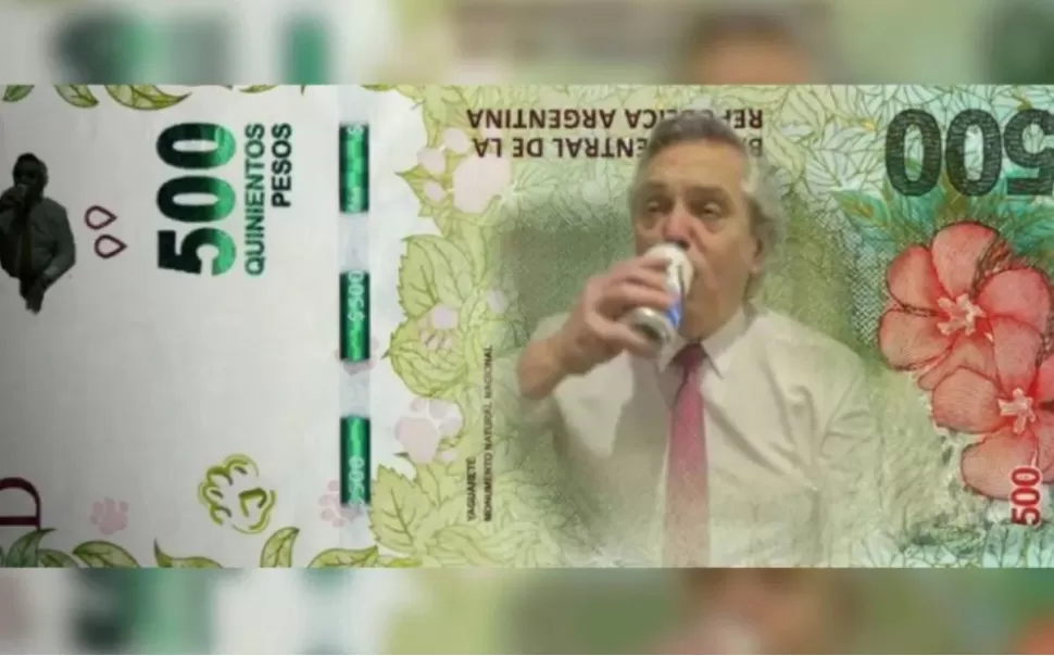 Los usuarios de las redes hicieron memes de los nuevos billetes argentinos.
