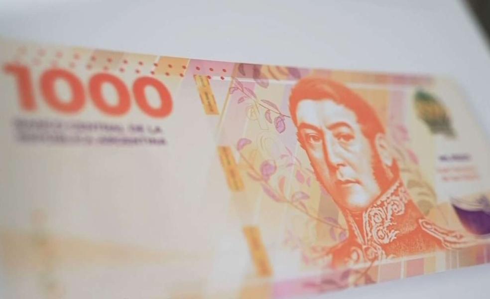 El General San Martín estará en el billete de $1000 (Foto: Casa Rosada)