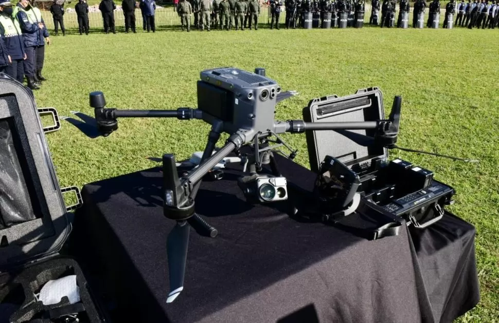 TECNOLOGÍA. Los drones colaborarán para las búsquedas. 