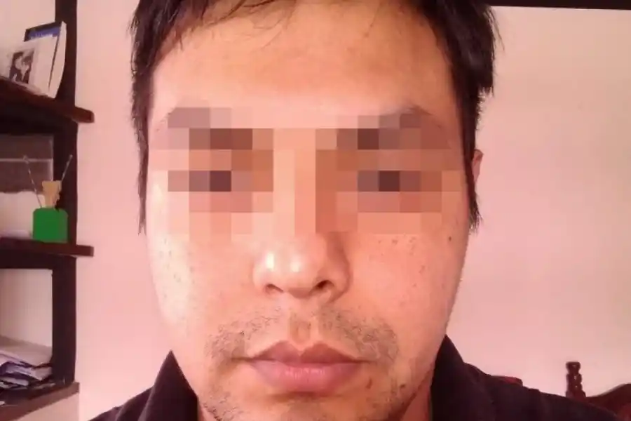 El hombre acusado de violar a su hijastra. La nena es discapacitada y tiene 14 años. Foto El Nuevo Día