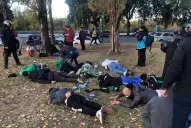 Detienen a más de 50 hinchas de Deportivo Cali: llevaban cuchillos y navajas