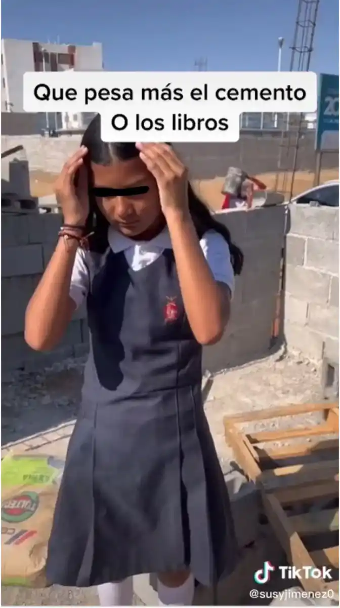 Video: quería abandonar la escuela para dedicarse a TikTok, pero su padre la llevó a trabajar con él