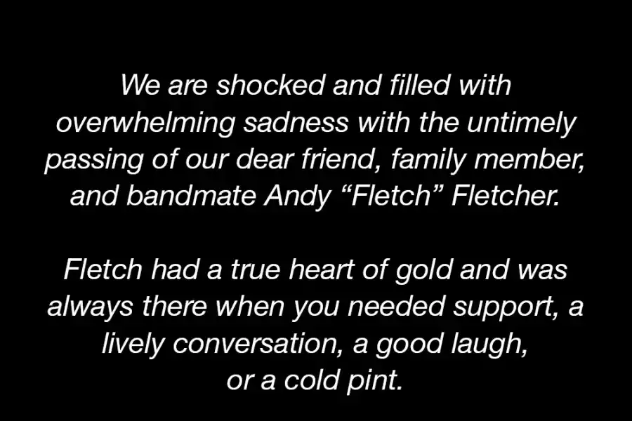 DEPECHE MODE. El comunicado que difundió la banda.