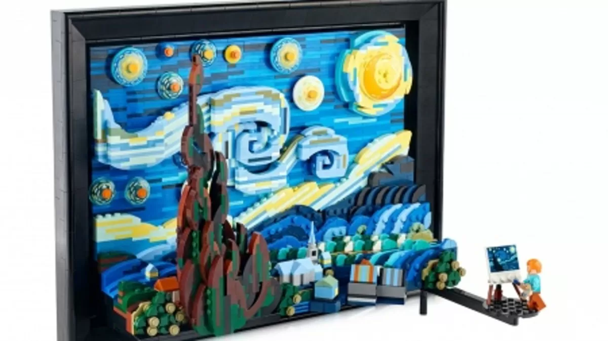 Lanzan un set de Lego para construir una famosa obra de Van Gogh