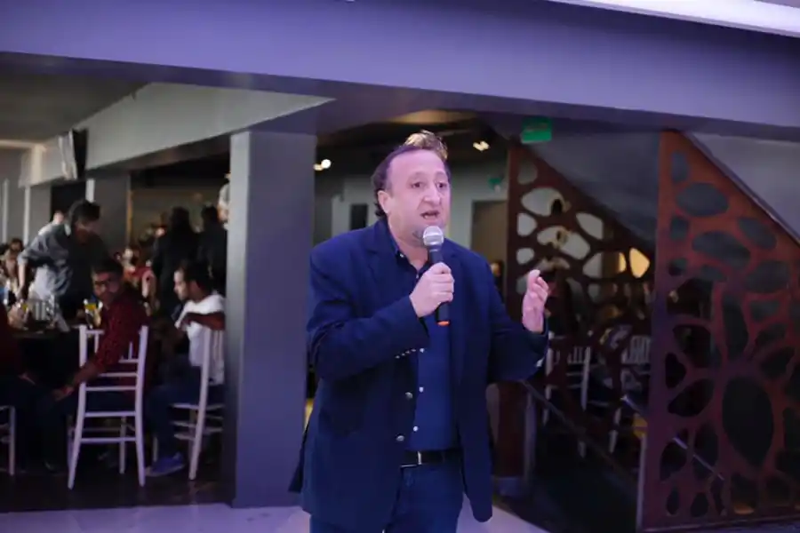 Marcelo Romero, secretario de Bienestar Educativo del Ministerio de Educación de Tucumán. Foto de Facebook