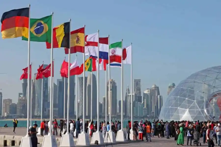 LA CAPITAL. Perfil de Doha, ciudad que concentra miles de inmigrantes.