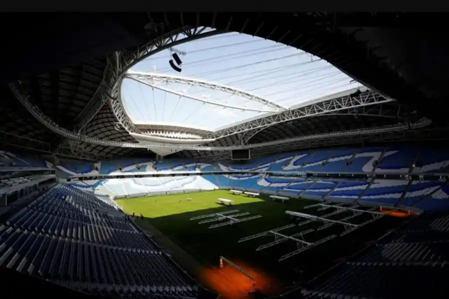SEDE DEL MUNDIAL. Así luce uno de los nuevos estadios que se usarán.