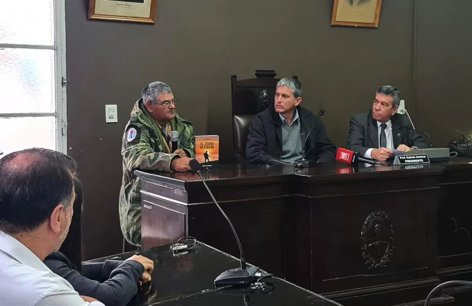 ILUSTRE. El soldado fue convocado por el Concejo Deliberante 